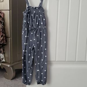 Girls polka-dot romper